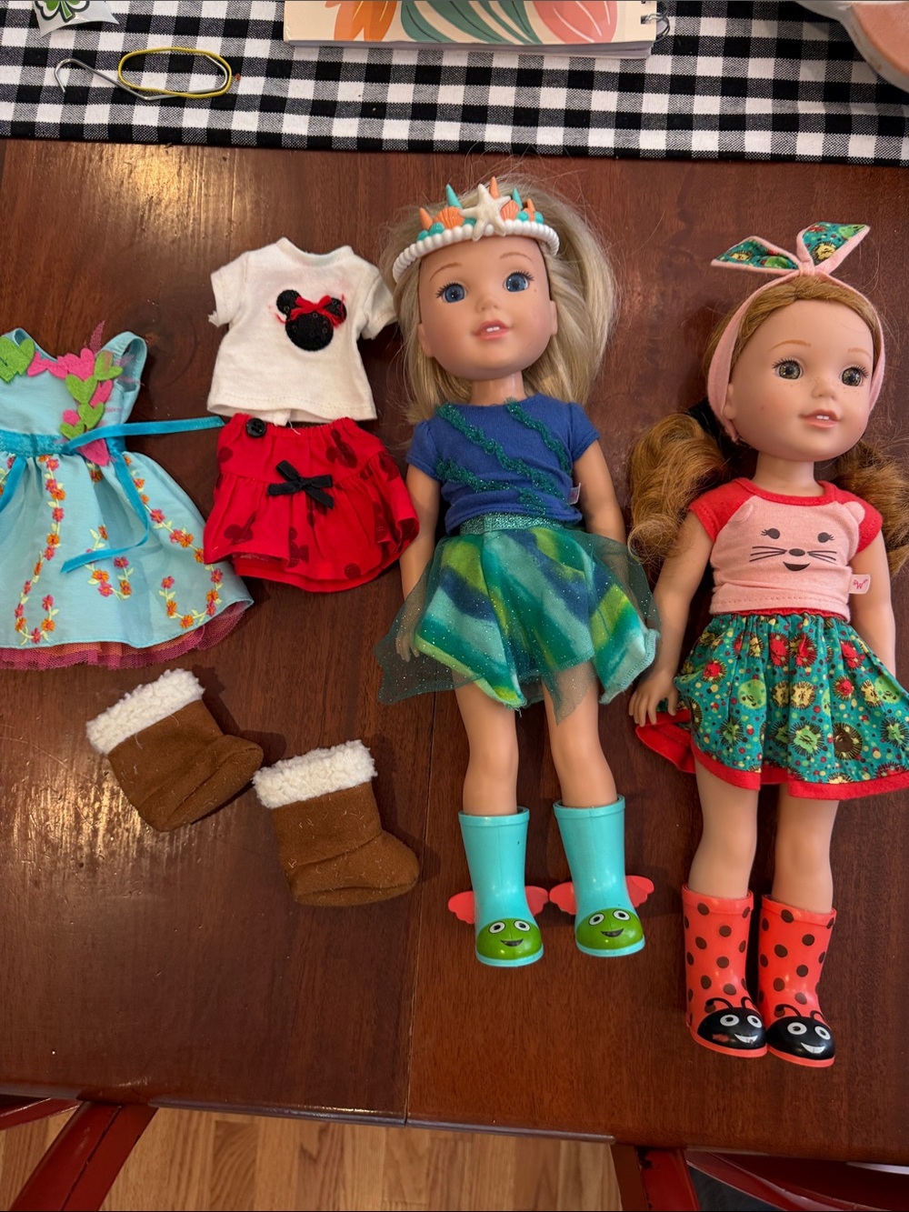 Wellie Wisher Dolls - Camille & Willa